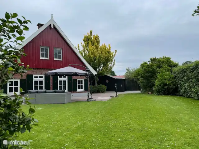 Achterzijde vakantie woning